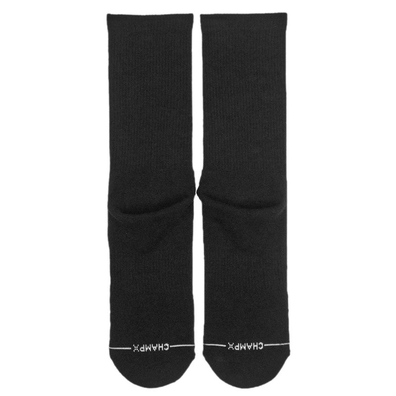 Jual Kaos Kaki Basket Rechampx Cushioned Crew Sock 3X Black Original Cx-S130101-001 - hoopspoint.com