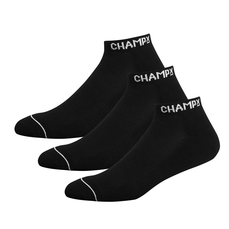 Jual Kaos Kaki Basket Rechampx Cushioned Low Cut Socks 3X Black Original Cx-Skcl301-001 - www.hoopspoint.com