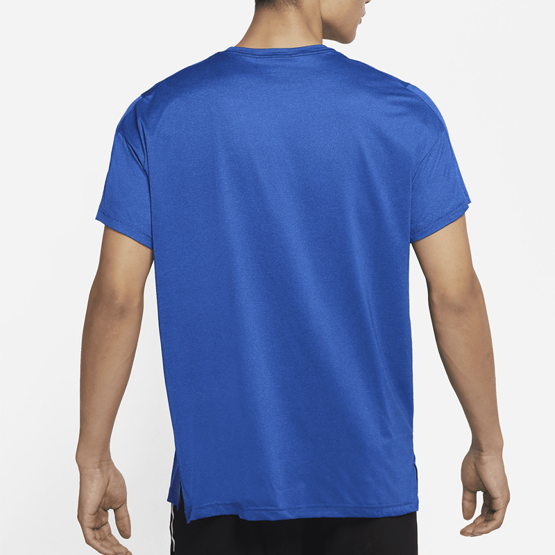 Jual Baju Training Nike Pro Dri-Fit Top Short Sleeve Blue Original Cz1182-492 - hoopspoint.com