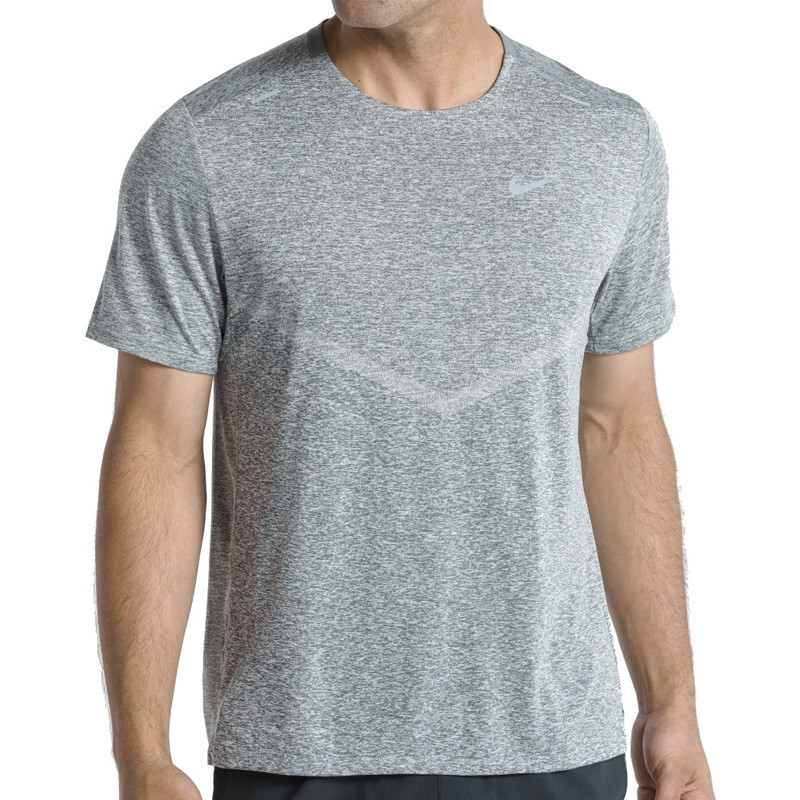 Jual Baju Lari Nike Dri-Fit Rise 365 Running Top Smoke Grey Original Cz9185-084 - hoopspoint.com