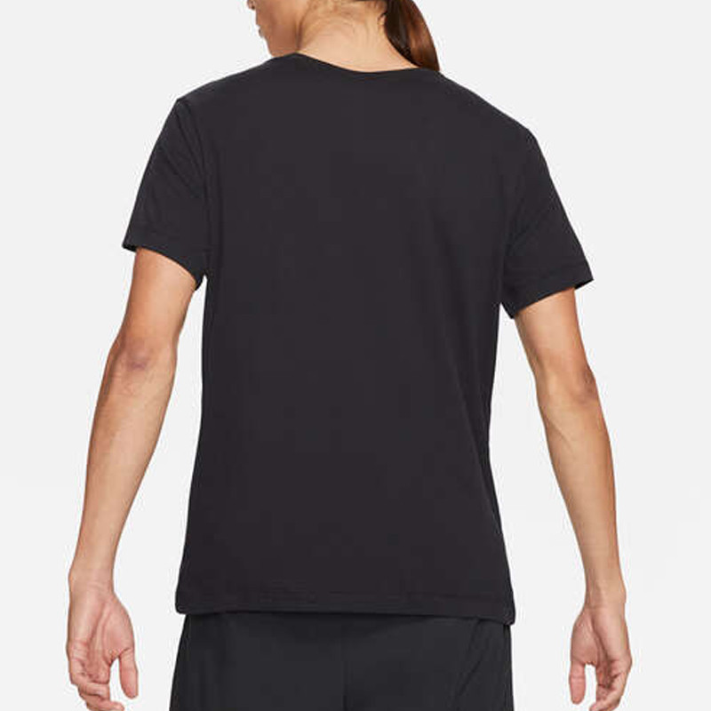 Jual Baju Trail Nike Dri-Fit Short Sleeve Trail Tee Black Original Cz9804-010 - hoopspoint.com