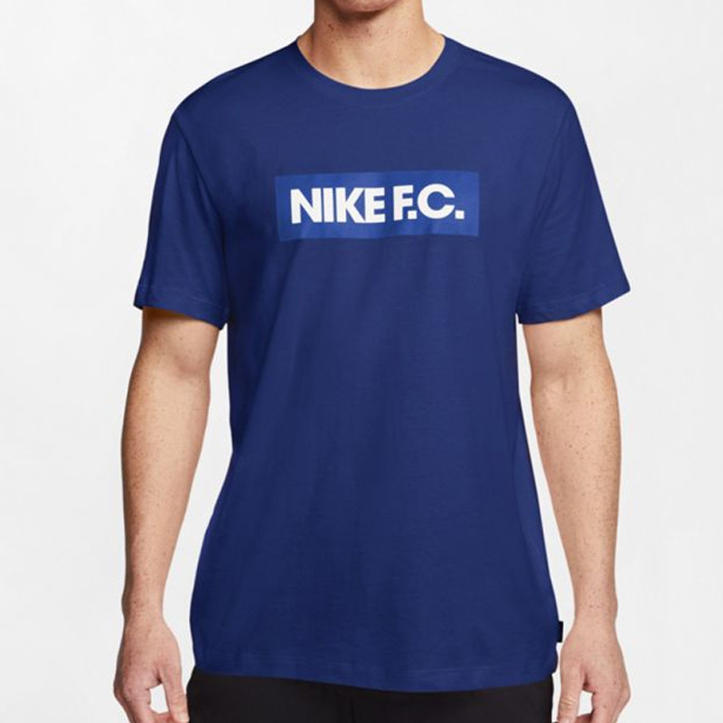 Jual Baju Sneakers Nike Fc Tee Essentials Tee Royal Blue Original Ct8430-455 - hoopspoint.com