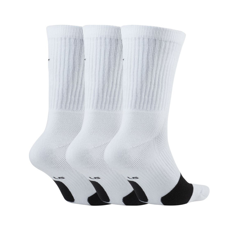 Jual Kaos Kaki Basket Nike 3Pk Everyday Crew Basketball Socks White Original Da2123-100 - hoopspoint.com