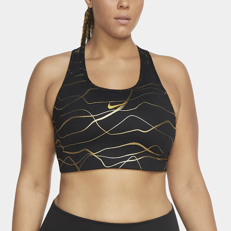 Jual Baju Training Wanita Nike Wmns Swoosh Icon Clash Plus Bra 2 Black Original Da2421-010 - hoopspoint.com