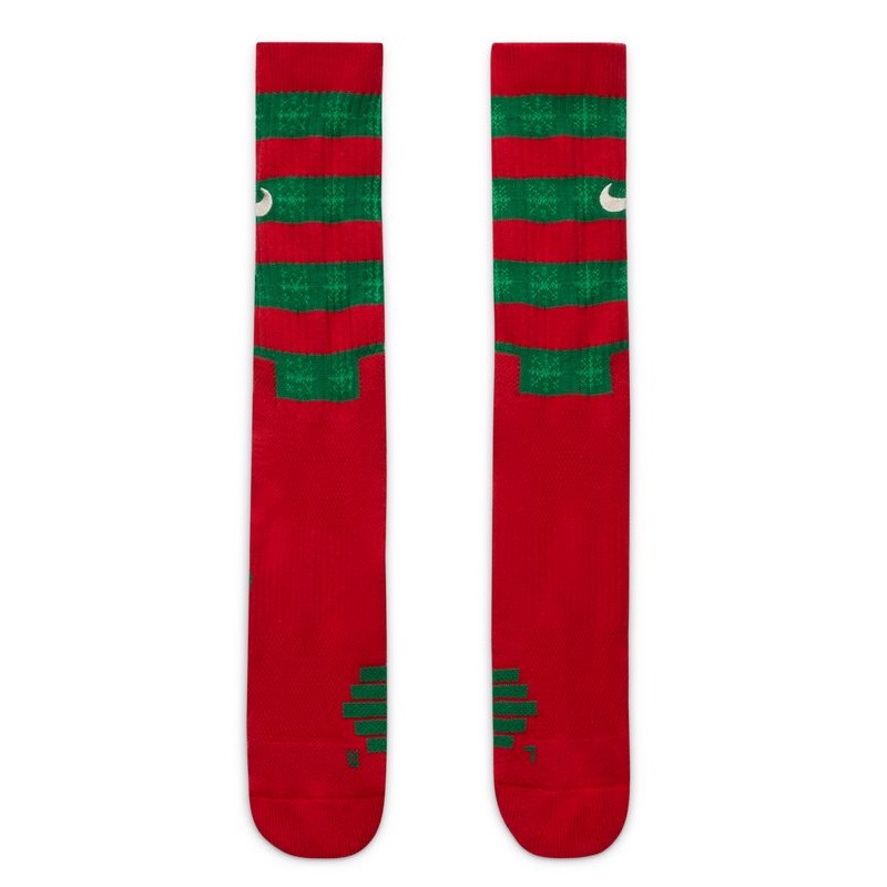 Jual Kaos Kaki Basket Nike Elite Xmas Crew Socks Red Xmas Original Da5097-657 - hoopspoint.com