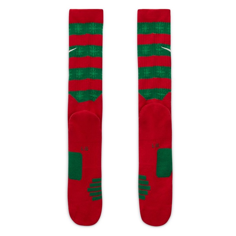 Jual Kaos Kaki Basket Nike Elite Xmas Crew Socks Red Xmas Original Da5097-657 - hoopspoint.com