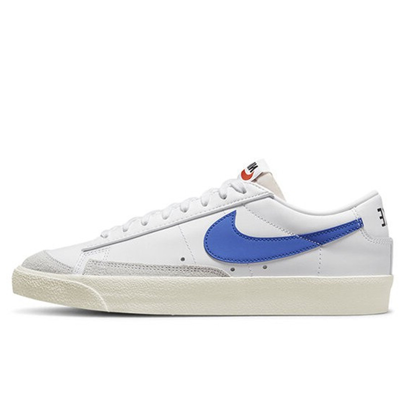 Jual Sepatu Sneakers Nike Blazer Low '77 Vintage White Medium Blue Original Da6364-107 - hoopspoint.com