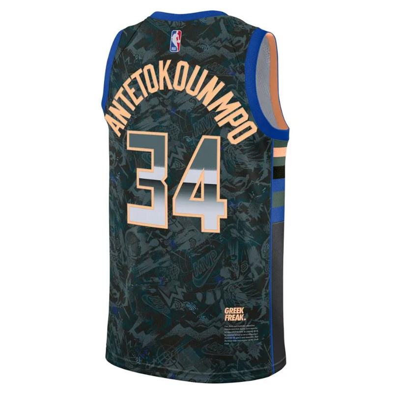 Jual Baju Basket Nike Giannis Antetokounmpo Select Series Mvp Jersey Blue Green Original Da6953-387 - www.hoopspoint.com