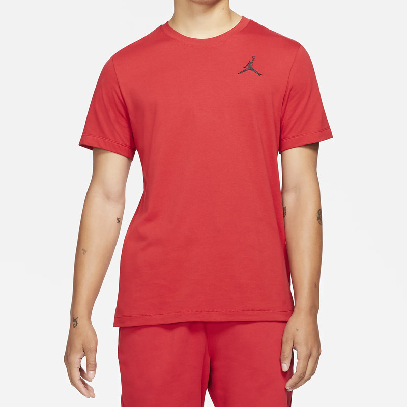 Beli Baju Basket Nike Jumpman Short Sleeve Tee Red Original Dc7485-687