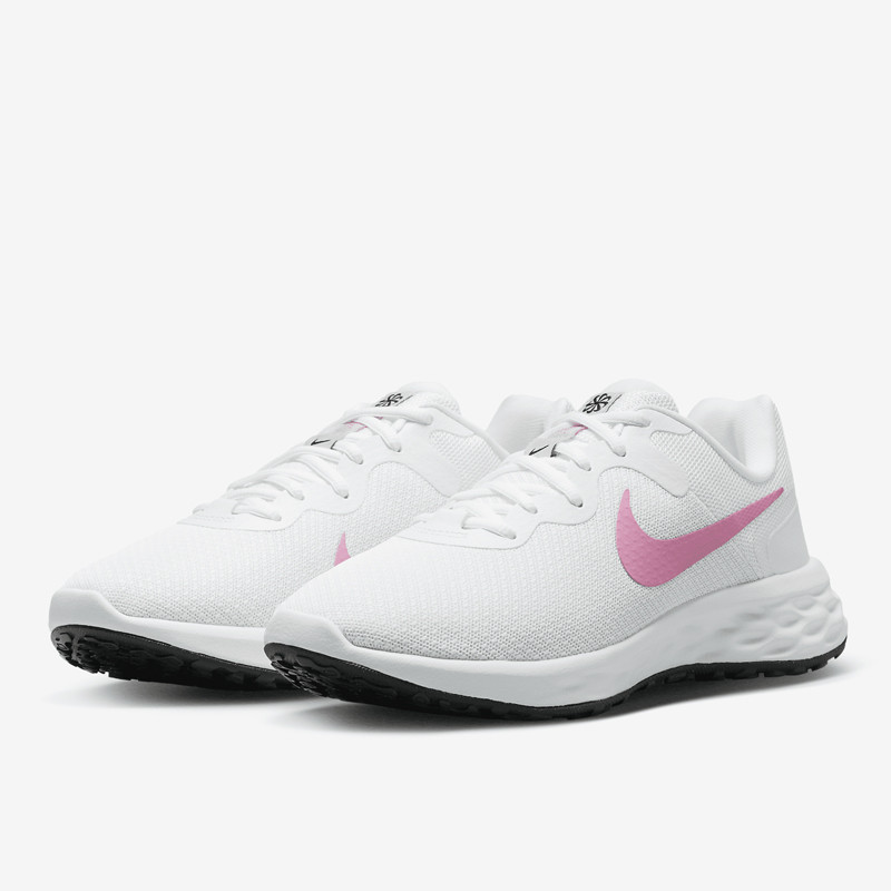 Jual Sepatu Lari Wanita Nike Wmns Revolution 6 Next Nature White Original Dc9001-500 - hoopspoint.com