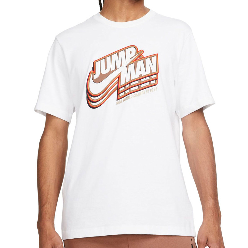 Jual Baju Basket Air Jordan Jumpman Short-Sleeve Graphic Tee White Original Dc9773-100 - www.hoopspoint.com