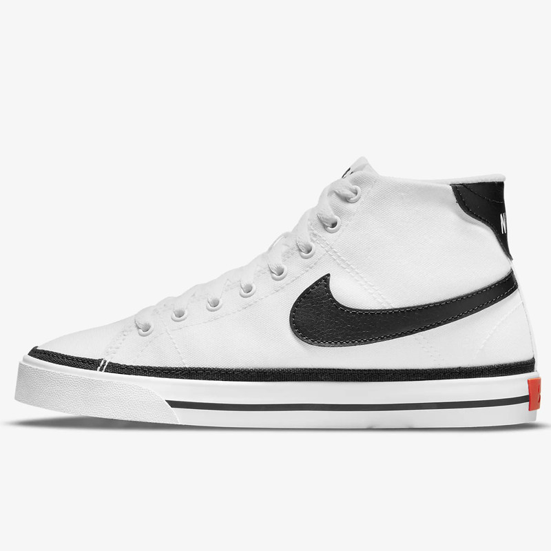 Jual Sepatu Sneakers Wanita Nike Wmns Court Legacy Canvas Mid White Original Dd0161-100 - hoopspoint.com