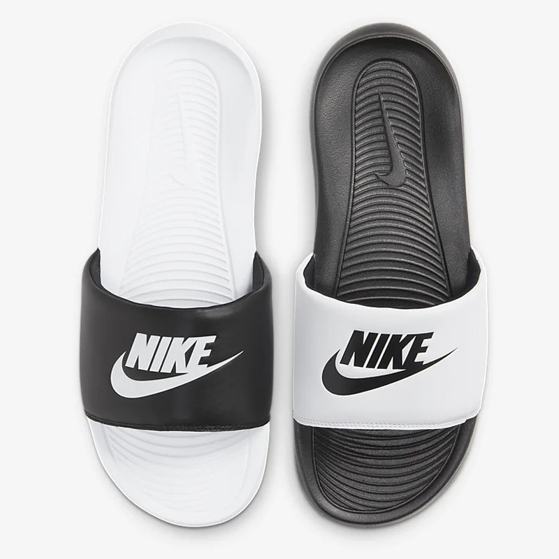 Jual Sandal Sneakers Nike Victori One Slide White Black Original Dd0228-100 - hoopspoint.com