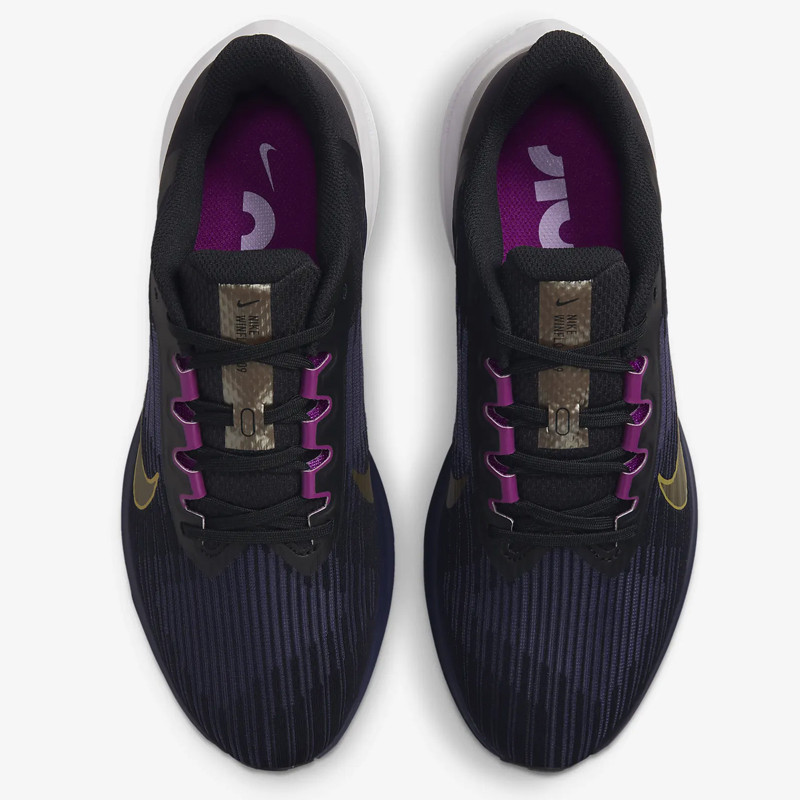 Jual Sepatu Lari Nike Air Winflo 9 Black Purple Original Dd6203-007 - hoopspoint.com