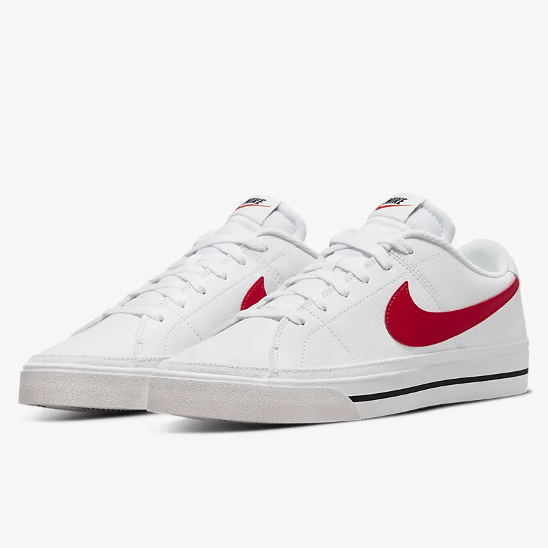 Jual Sepatu Sneakers Nike Court Legacy White Red Original Dh3162-102 - hoopspoint.com