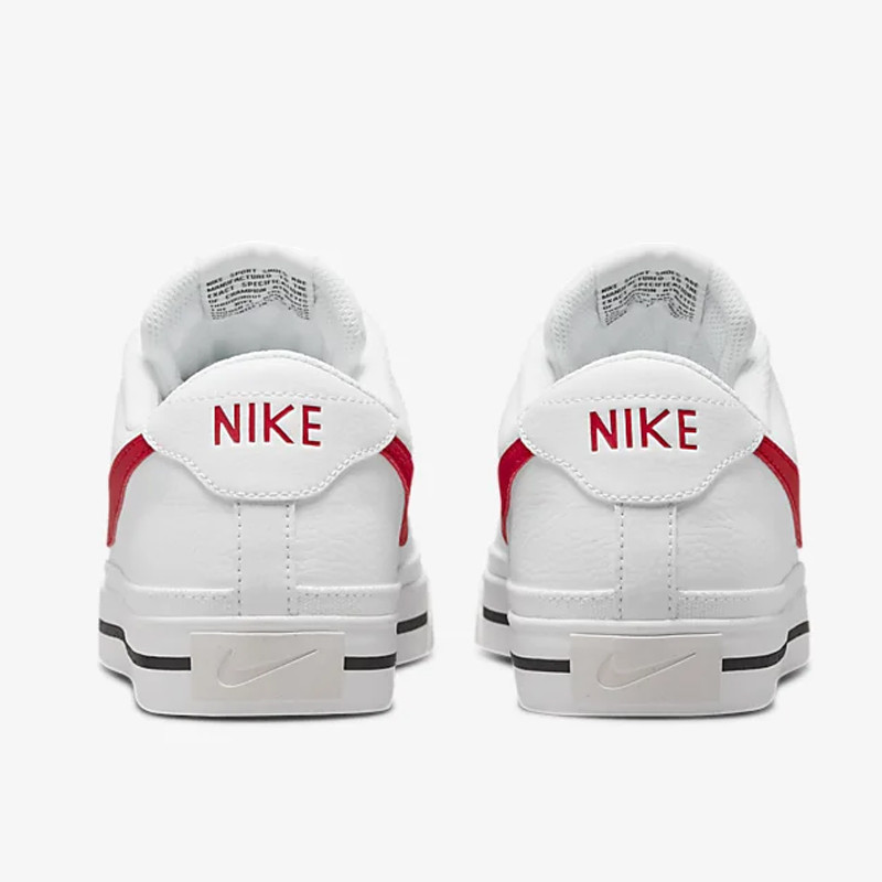 Jual Sepatu Sneakers Nike Court Legacy White Red Original Dh3162-102 - hoopspoint.com