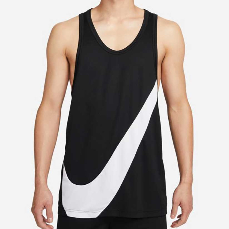 Jual Baju Basket Nike Dri-Fit Basketball Crossover Jersey Black Original Dh7133-013 - hoopspoint.com