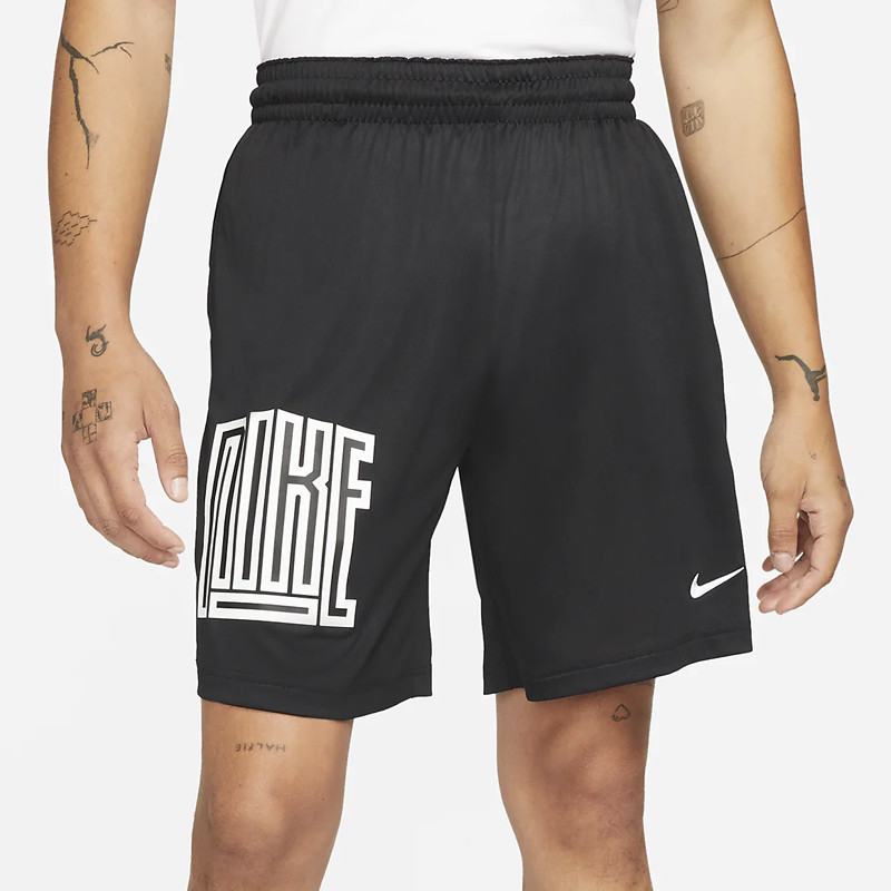 Beli Celana Basket Nike Dri-Fit Asym Strtng Five Shorts Black Original Dh7165-011