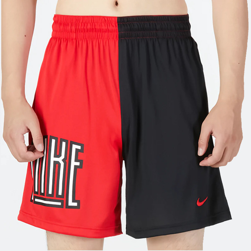 Jual Celana Basket Nike Dri-Fit Basketball Shorts Black Red Original Dh7165-657 - hoopspoint.com