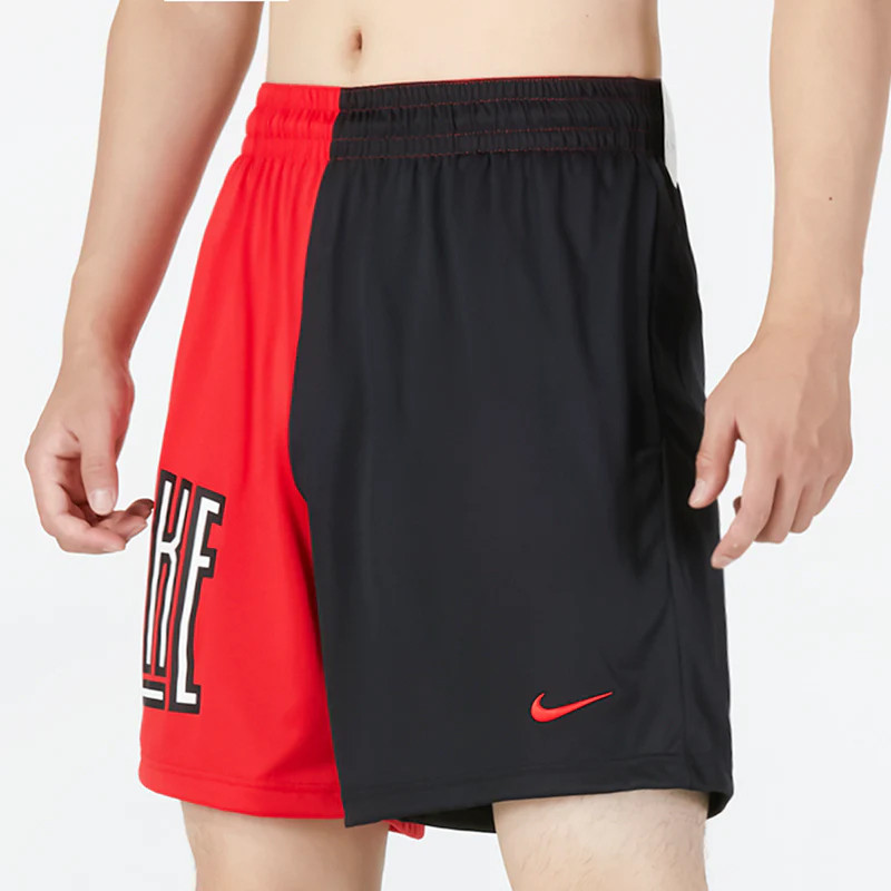 Jual Celana Basket Nike Dri-Fit Basketball Shorts Black Red Original Dh7165-657 - hoopspoint.com