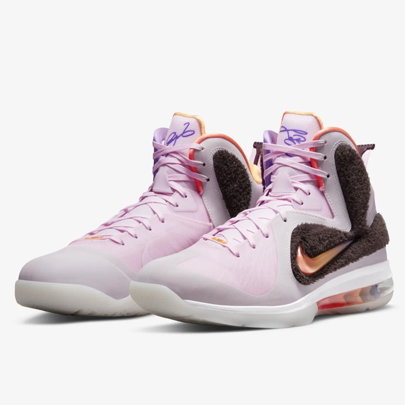 Jual Sepatu Basket Nike Lebron Retro Ix Regal Pink Original Dj3908-600 - hoopspoint.com