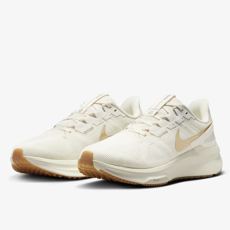 Jual Sepatu Lari Wanita Nike Wmns Air Zoom Structure 25 Cream Original Dj7884-007 - hoopspoint.com