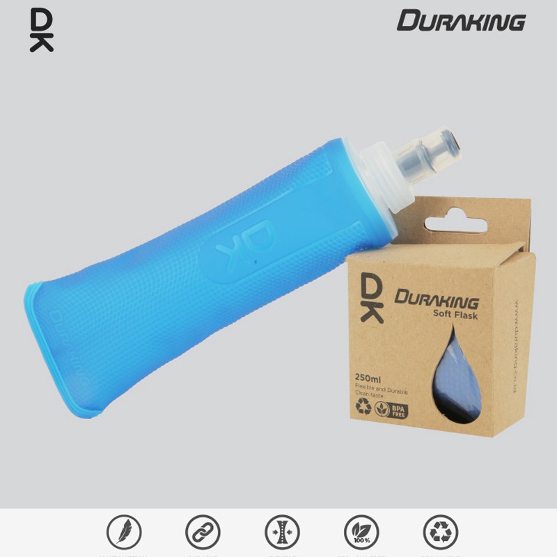 Jual Botol Minum Lari Duraking Soft Flask 250 Ml Marine Blue Original Dk-Sf-250Ml-Bl - hoopspoint.com