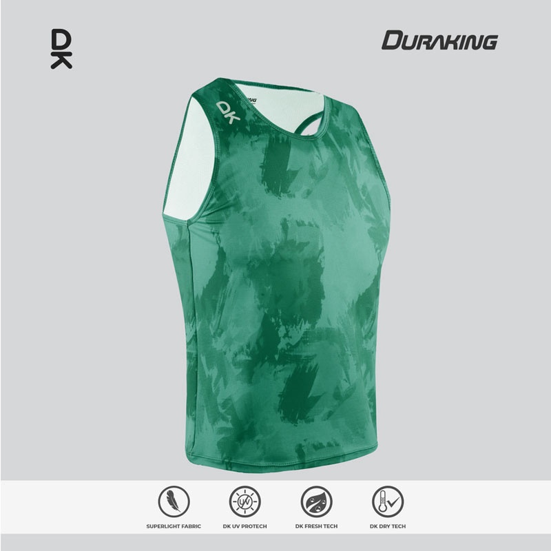 Jual Baju Lari Duraking Kinetic Super Light Jersey Sl Forest Green Original Dk-Sl-Sl-Kin-Fg - hoopspoint.com