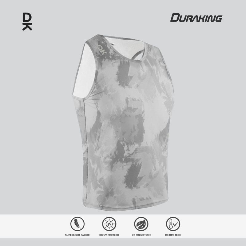 Jual Baju Lari Duraking Kinetic Super Light Jersey Sl Light Grey Original Dk-Sl-Sl-Kin-Lg - hoopspoint.com