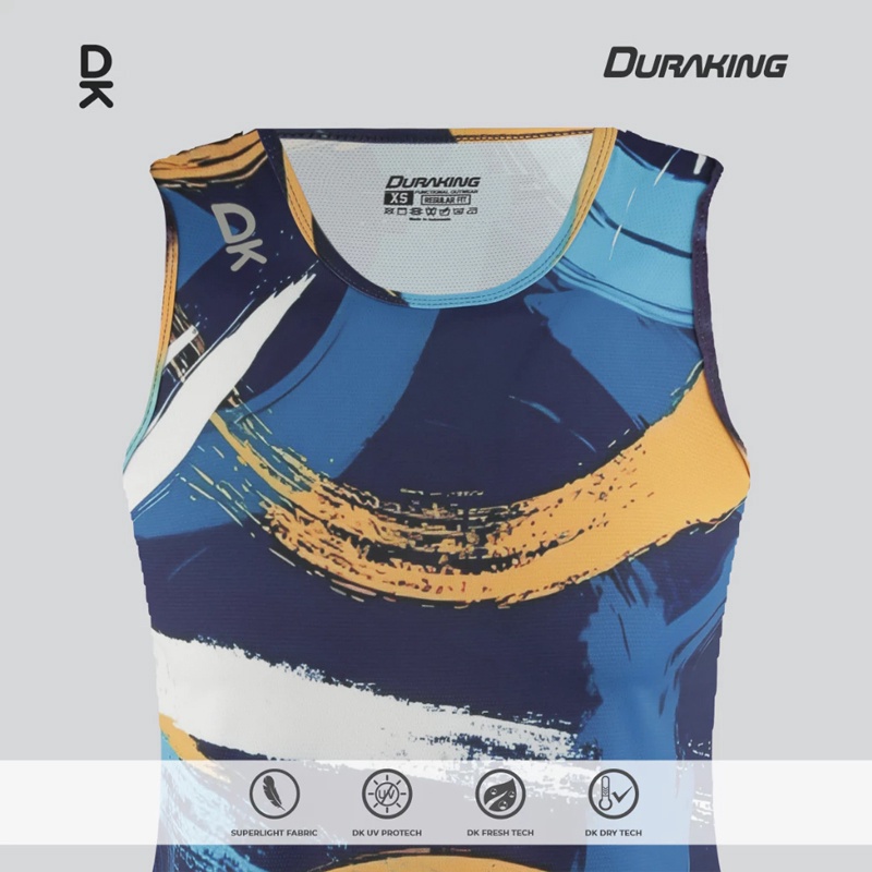 Jual Baju Training Duraking Swift X1 Super Light Jersey Sl Fast Blue Original Dk-Sl-Sl-X1-Fb - hoopspoint.com