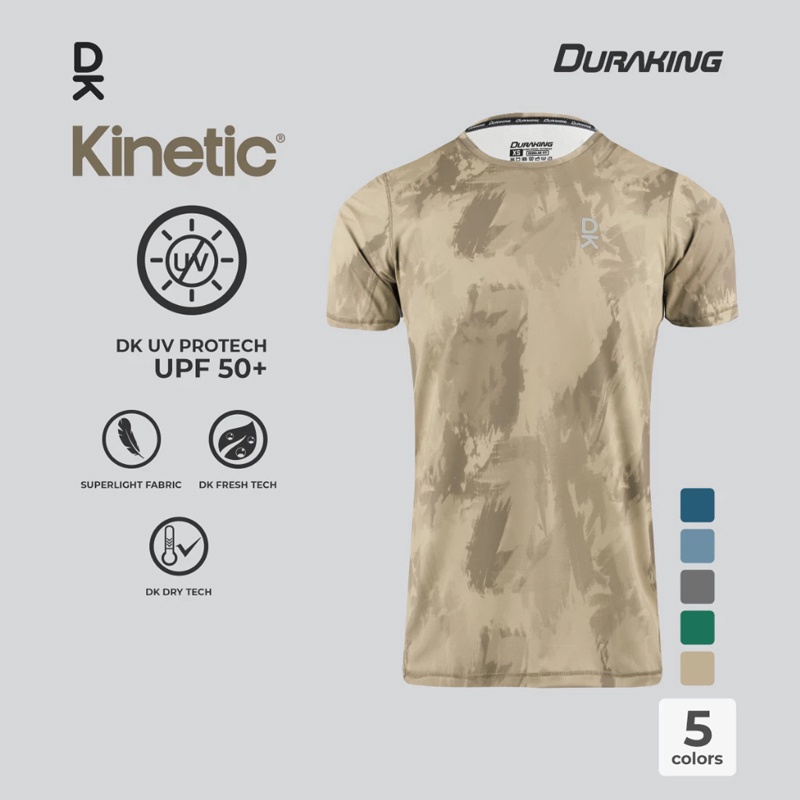 Jual Baju Lari Duraking Kinetic Super Light Jersey Ss Brown Original Dk-Sl-Ss-Kin-Br - hoopspoint.com