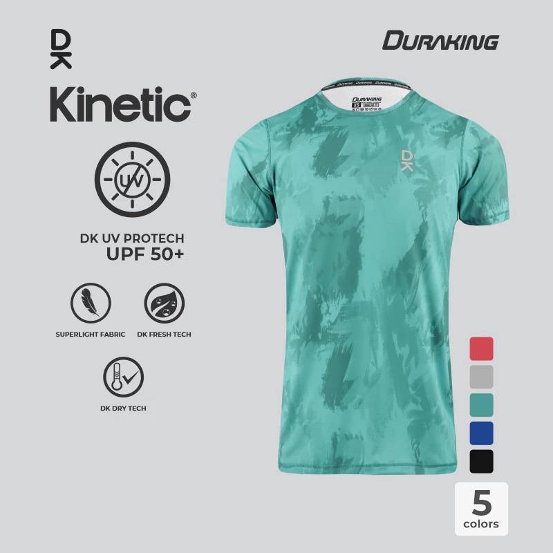 Jual Baju Lari Duraking Kinetic Super Light Jersey Ss Green Original Dk-Sl-Ss-Kin-Gr - hoopspoint.com