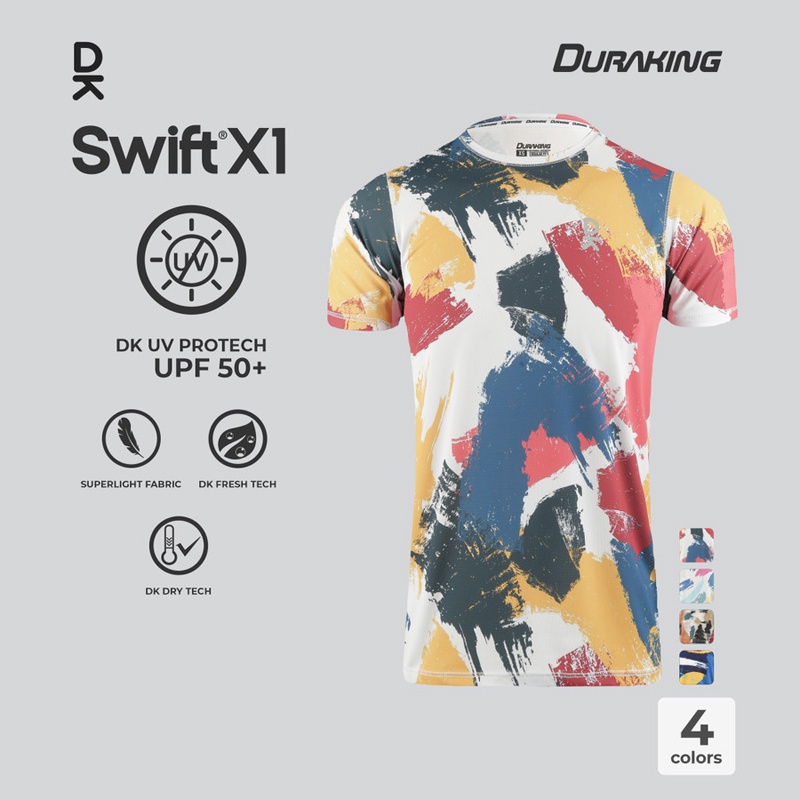 Jual Baju Training Duraking Swift X1 Super Light Series Neo Original Dk-Sl-Ss-X1-Ne-W - hoopspoint.com