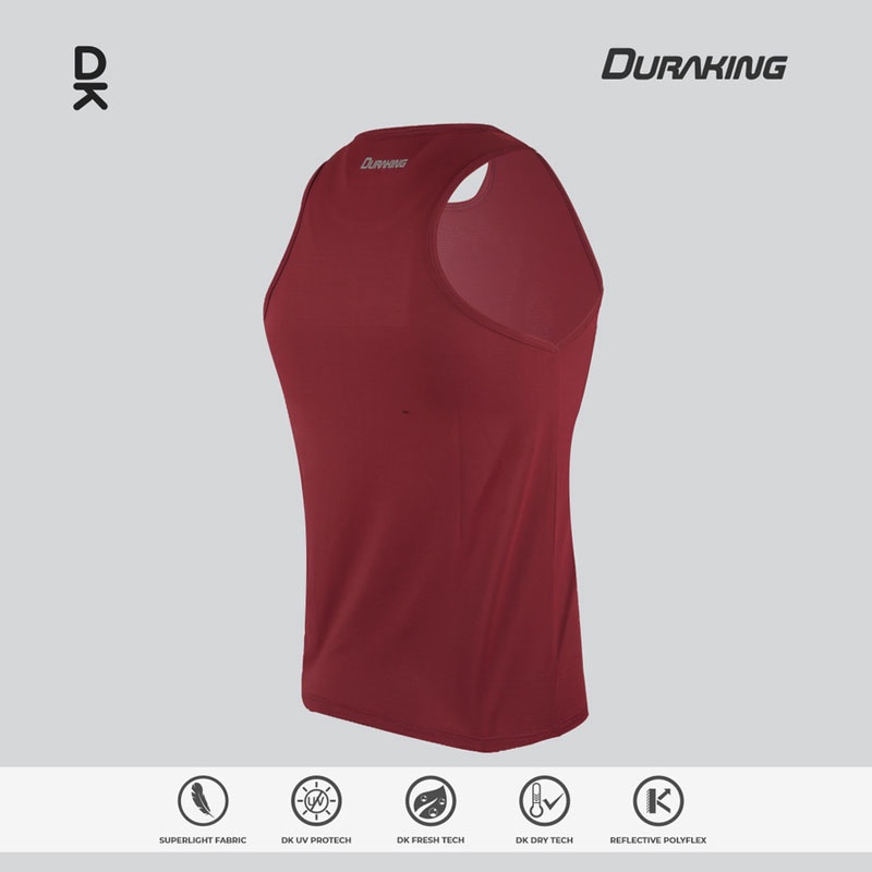 Jual Baju Lari Duraking Veloce Pro Singlet Maroon Original Dk-Sp-Ls-Vpro-Mr - hoopspoint.com