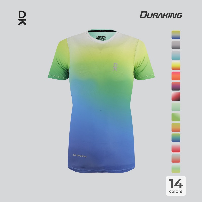 Jual Baju Lari Wanita Duraking Wmns Vapor Jersey Ss Green Blue Original Dk-Vp-Ss-Gb-W - hoopspoint.com