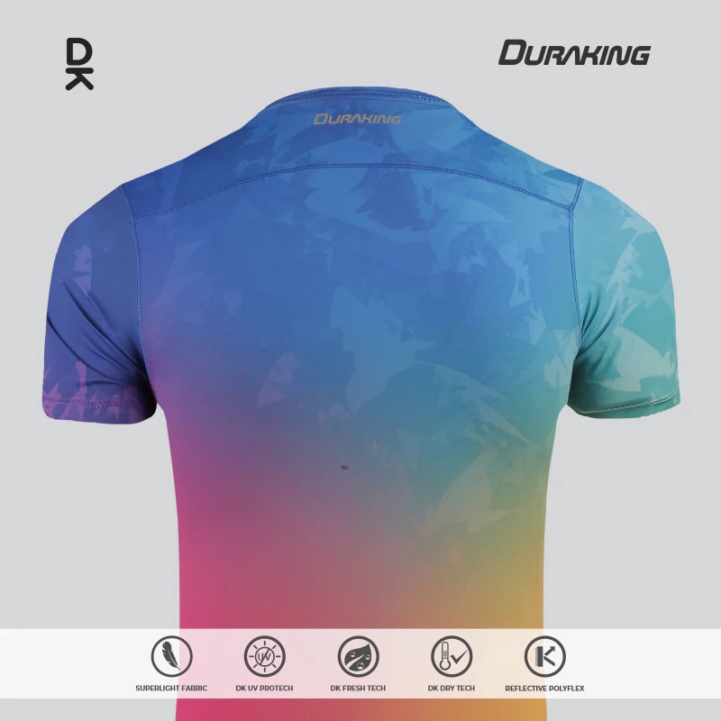 Jual Baju Lari Duraking Vapor V2 Jersey Ss Aura Glow Original Dk-Vp-Ss-V2-Ag - hoopspoint.com