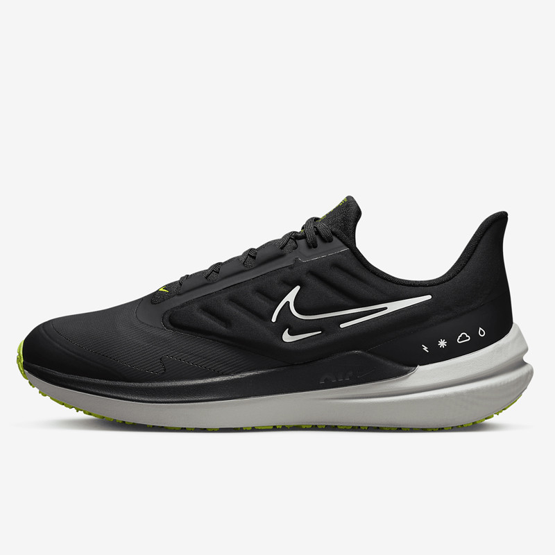 Jual Sepatu Lari Nike Winflo 9 Shield Black Original Dm1106-001 - www.hoopspoint.com