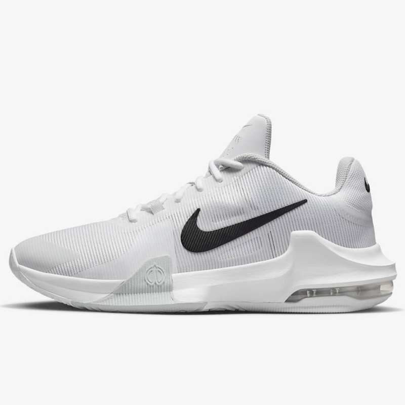 Jual Sepatu Basket Nike Air Max Impact 4 White Original Dm1124-100 - hoopspoint.com