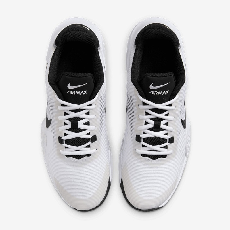 Jual Sepatu Basket Nike Air Max Impact 4 White Black Original Dm1124-103 - hoopspoint.com