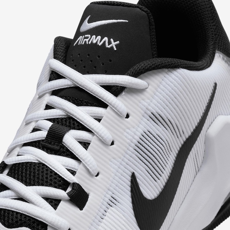 Jual Sepatu Basket Nike Air Max Impact 4 White Black Original Dm1124-103 - hoopspoint.com