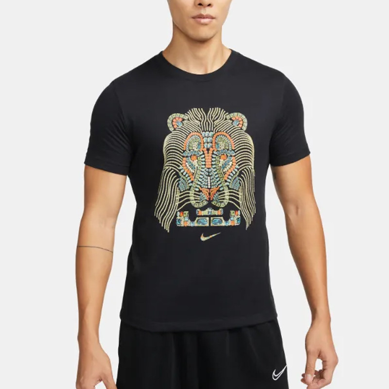 Beli Baju Basket Nike Lebron Dri-Fit Strive For Greatness Short Sleeve Tee Black Original Dm2468-010