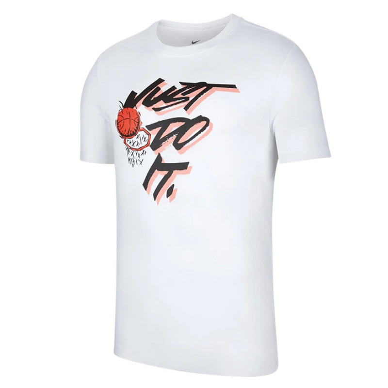 Jual Baju Basket Nike Just Do It Tee White Original Dm2532-100 - hoopspoint.com