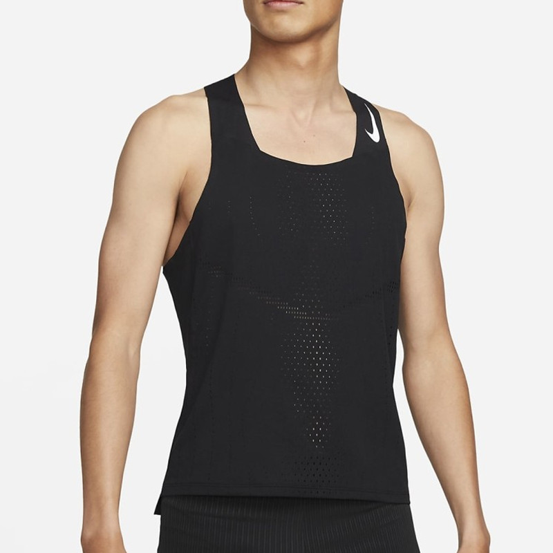 Jual Baju Lari Nike Dri-Fit Adv Aeroswift Singlet Black Original Dm4625-010 - hoopspoint.com