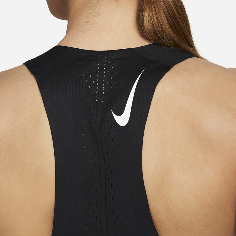 Jual Baju Lari Nike Dri-Fit Adv Aeroswift Singlet Black Original Dm4625-010 - hoopspoint.com