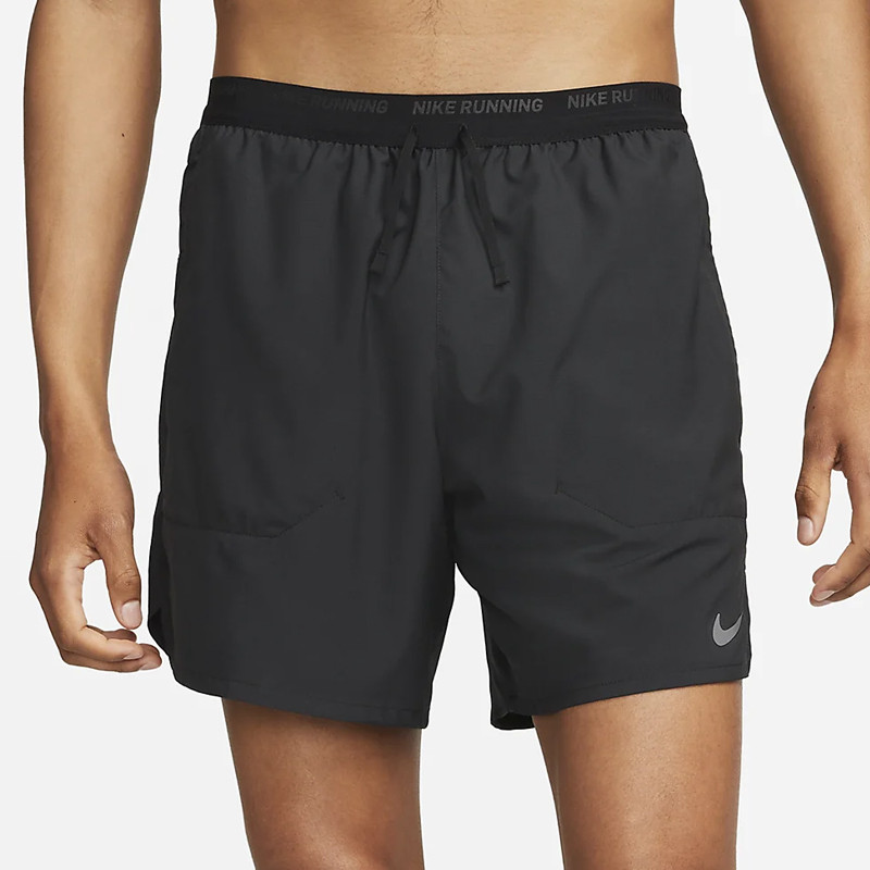 Jual Celana Lari Nike Dri-Fit Stride 18Cm 2-In-1 Shorts Black Original Dm4760-010 - hoopspoint.com