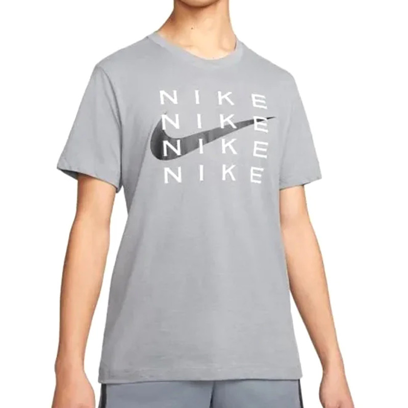 Jual Baju Training Nike Dri-Fit Slub Hbr Tee Grey Original Dm5695-084 - hoopspoint.com