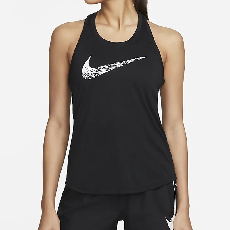 Jual Baju Lari Wanita Nike Wmns Swoosh Run Tank Black Original Dm7780-010 - hoopspoint.com