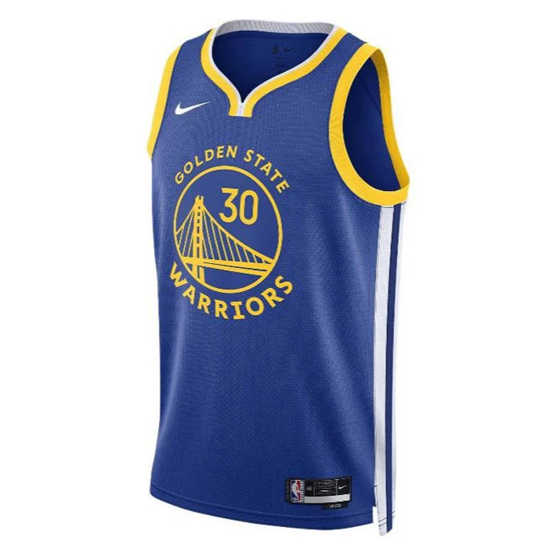 Jual Baju Basket Nike Steph Curry Golden State Warriors Icon Edition Swingman Jersey Blue Original Dn2005-401 - www.hoopspoint.com