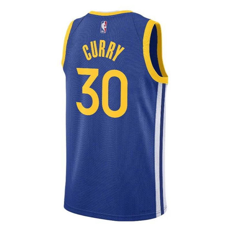 Jual Baju Basket Nike Steph Curry Golden State Warriors Icon Edition Swingman Jersey Blue Original Dn2005-401 - www.hoopspoint.com