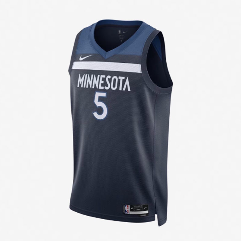 Jual Baju Basket Nike Anthony Edwards Minnesota Timberwolves Icon Edition Swingman Jersey College Navy Original Dn2013-427 - hoopspoint.com
